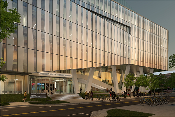 An image of an University of Colorado Anschutz Medical Campus building